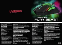 ARDOR GAMING ARDOR (ARD-FURY3327-BEAST-GR)