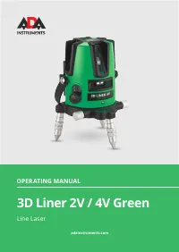 ADA 3D Liner 4V Green