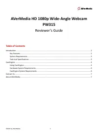 AVerMedia PW315