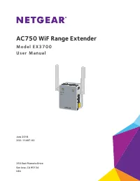 Netgear EX3700 AC750, 1xFE LAN