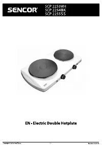 Sencor SCP2254BK-EUE4