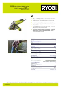 Ryobi RAG950-125S