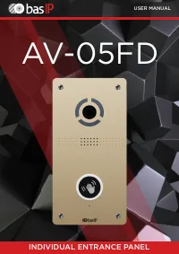 BAS-IP AV-05FD (AV-05FD_S)