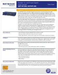 Netgear GS724T 24xGE, 2xGE SFP