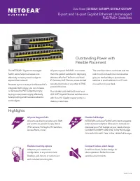 Netgear GS116LP 16x1GE PoE