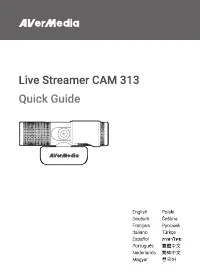 AVerMedia CAM 313