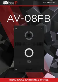 BAS-IP AV-08FB (AV-08FB_S)