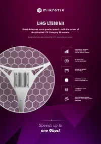 Mikrotik LHG LTE18 (LHGGM EG18-EA)