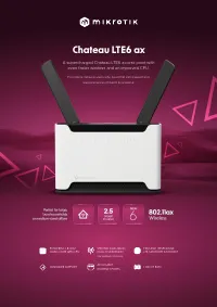 Mikrotik Chateau LTE6 ax (S53UG+5HaxD2HaxD-TC)