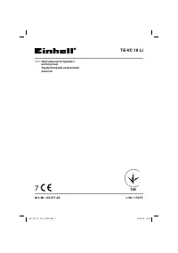 Einhell X-Change TE-VC 18 Li