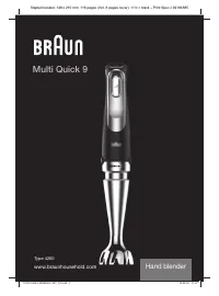Braun MQ9045X