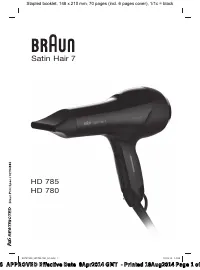 Braun HD785 (81475797)