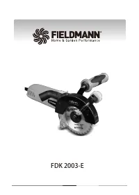 Fieldmann FDK 2003-E