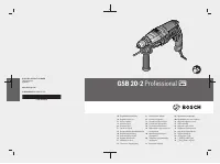 Bosch GSB 20-2