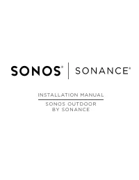 Sonos Outdoor Speaker