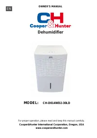 Cooper&Hunter CH-D014WD2-30LD