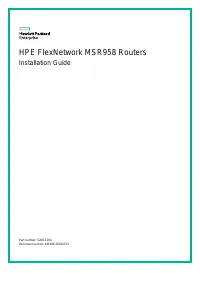 HP Network MSR958 (JH300A)