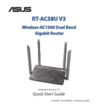 Asus RT-AC58U v3