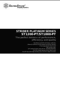 SilverStone Stone STRIDER ST1000