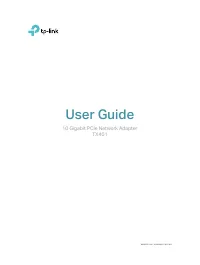 TP-Link TX401 10GE LAN