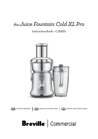 Breville BJE830BSS1USC1