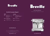 Breville BES920XL