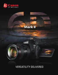 Canon EOS 6D MARK II