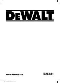 Dewalt D25481K QS