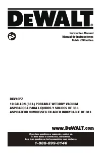 Dewalt DXV10P