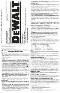 Dewalt DW323
