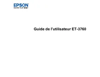 Epson ET 3760