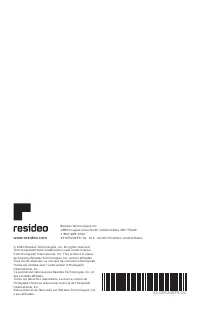 Honeywell TH3110U2008