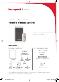 Honeywell RDWL313A2000E