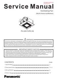 Panasonic FV 0511VFL1K
