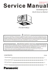 Panasonic FV 0511VKL2