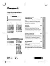 Panasonic CS RZ25WKEW CU RZ25WKE