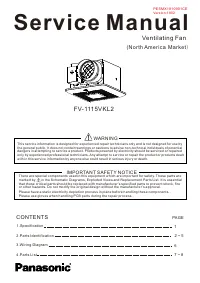 Panasonic FV 1115VKL2