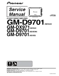 Pioneer GM D9701