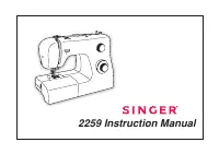 Singer 2259