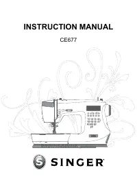 Singer CE677