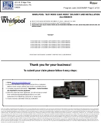 Whirlpool WRMF3636RV