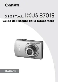 Canon Digital IXUS 870 IS 