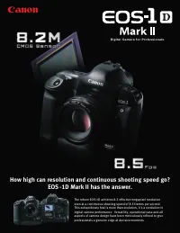 Canon EOS-1D Mark II 