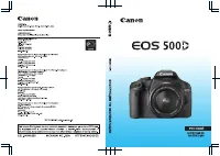 Canon EOS500D 18-55IS 