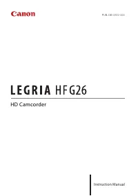 Canon LEGRIA HF G26 