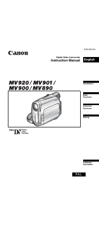 Canon MV890 