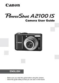 Canon PowerShot A2100 IS 