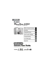 Canon PowerShot A550 