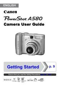 Canon PowerShot A580 