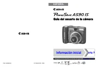 Canon PowerShot A590 IS 